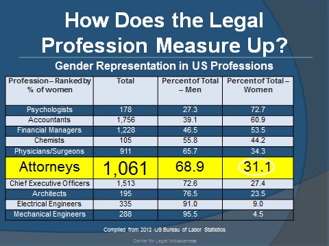 how does the legal profession measure up 2